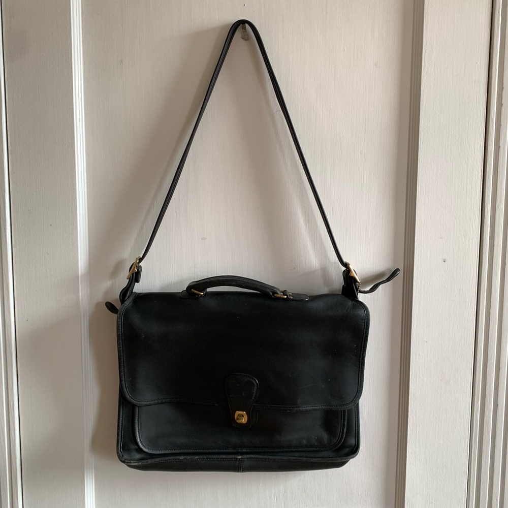 Vintage Coach Crossbody Briefcase